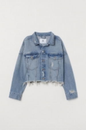 HM   Short denim jacket