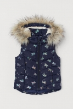 HM   Padded gilet with a hood