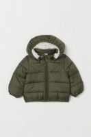 HM   Hooded down jacket