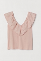 HM   Top with broderie anglaise