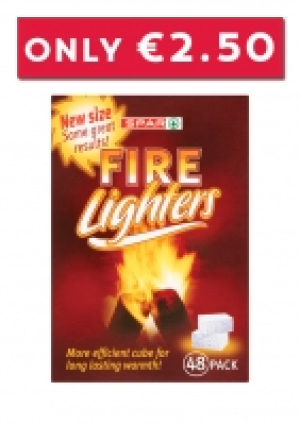 SPAR FIRELIGHTERS 48 PACK ONLY 2.50