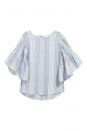 HM   Blouse with flounced sleeves