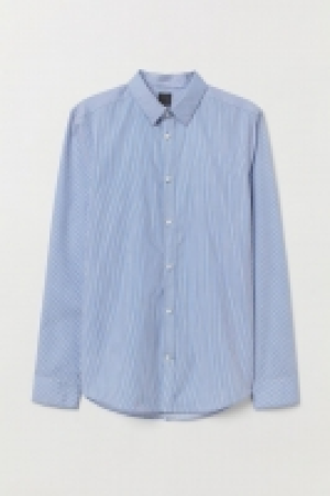 HM   Easy-iron shirt Slim fit