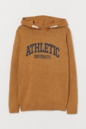  Fine-knit hooded jumper 13.00 €