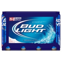 Centra  BUD LIGHT CAN PACK 8 X 500ML