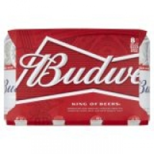 EuroSpar Budweiser Beer Cans