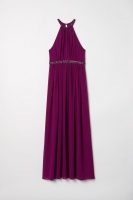 HM   Long chiffon dress