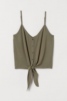 HM   Tie-detail strappy top