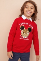 HM   Jumper with reversible sequins