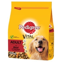 Centra  Pedigree Complete Dry Beef 2.6kg
