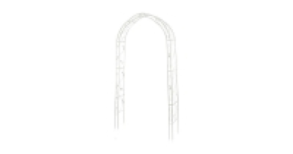 White Decorative Garden Arch