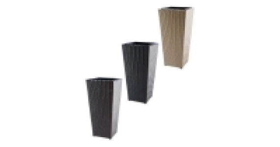Conic Rattan Effect Planter
