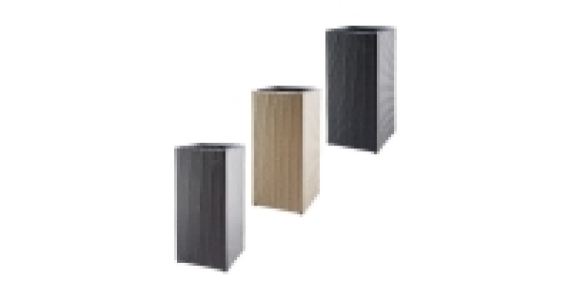 Cubic Rattan Effect Planter