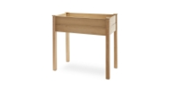 Natural Wood Wooden Raised Planter