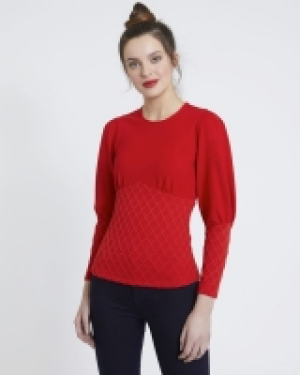 Savida Tight Hem Detail Top