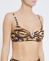Dunnes Stores  Animal Soft Cup Bikini Top