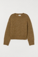 HM   Knitted wool-blend jumper