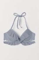 HM   Flounced push-up bikini top