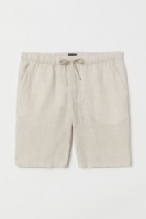 HM   Linen-blend shorts Relaxed Fit