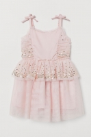 HM   Tulle dress with sequins