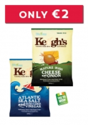 Keoghs Crisps 125g ONLY 2