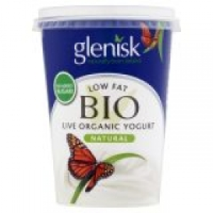 Glenisk Organic Low Fat Yogurt Range