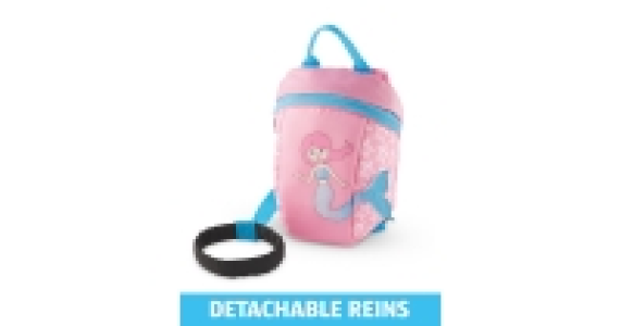 Mermaid Toddler Backpack With Reins