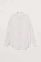 HM   Lyocell-blend blouse