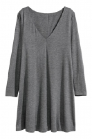 HM   Jersey V-neck dress