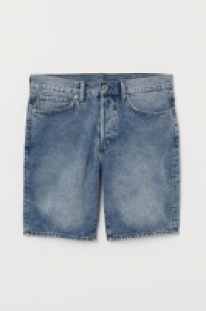 HM   Straight Denim Shorts