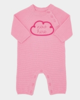 Dunnes Stores  Pink Knit Romper (0-12 months)