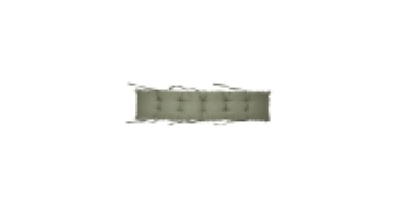 Sage Pom Pom Bench Seat Pad