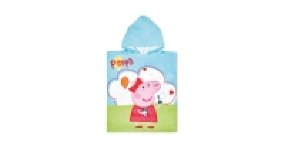 Peppa Pig Hooded Poncho Towel
