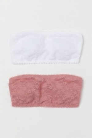 2-pack padded bandeau bras 7.99 €