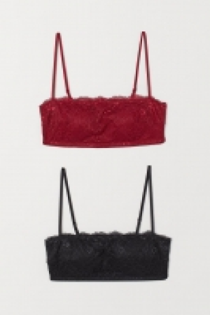 2-pack padded bandeau bras 8.99 €