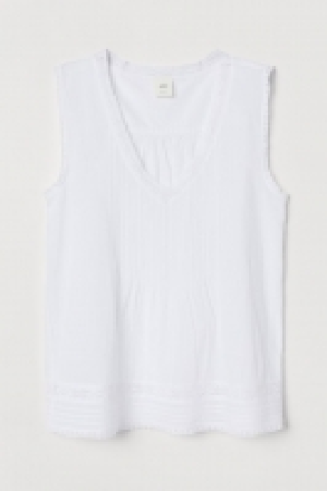 Lace-trimmed top 12.99 €