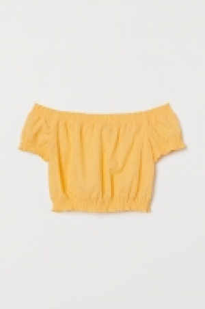 Off-the-shoulder cotton blouse 8.00 €