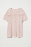 HM  T-shirt with lace