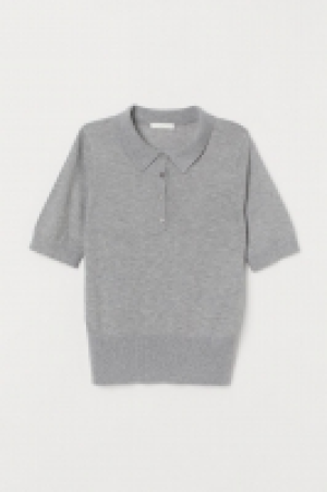 HM  Fine-knit short-sleeved jumper