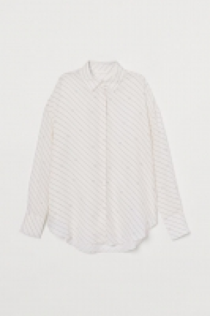 HM  Lyocell-blend blouse