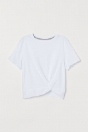 HM  Knot-detail sports top