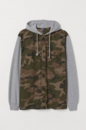 Hooded shirt jacket 15.00 €