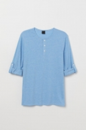 Cotton jersey Henley shirt 6.00 €