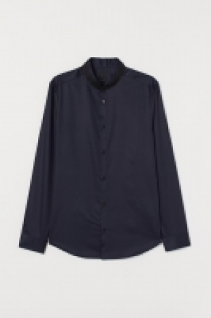 Cotton grandad shirt Slim Fit 15.00 €