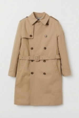 HM  Twill trenchcoat