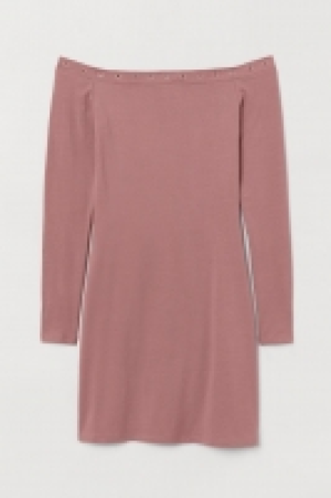 HM  Off-the-shoulder jersey dress