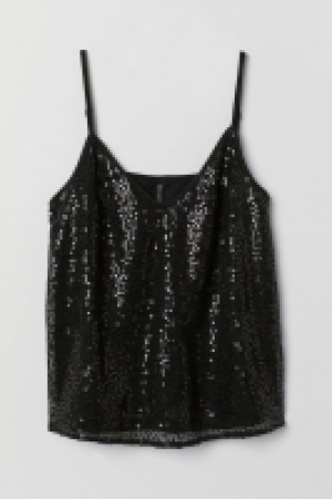 Sequined strappy top 10.00 €