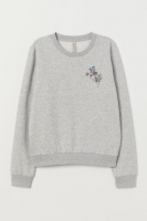 HM  Sweatshirt with appliqués