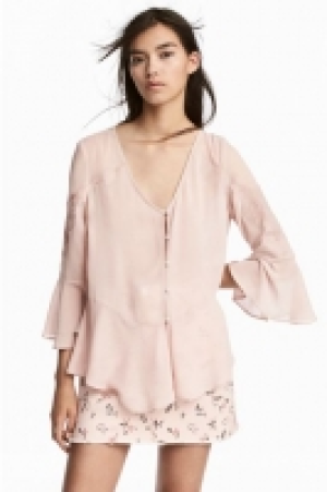 HM  Wide chiffon blouse