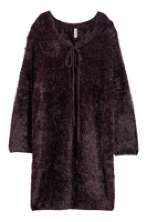 HM  Fluffy-knit dress